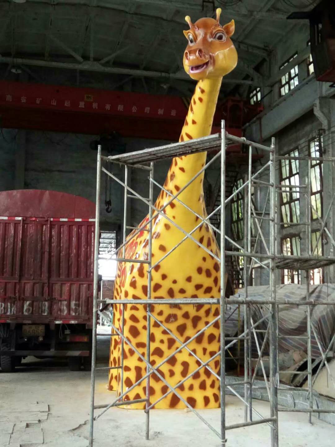 長(zhǎng)頸鹿玻璃鋼制品